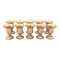 10PCS Tall Art Iron Trumpet Vase for Wedding Party Decoration Golden